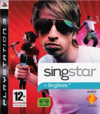 SingStar PAL Playstation 3 PAL box art